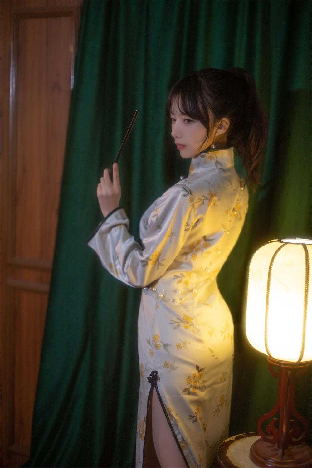 Shika小鹿鹿 - 中秋旗袍[12P/95M]（4）