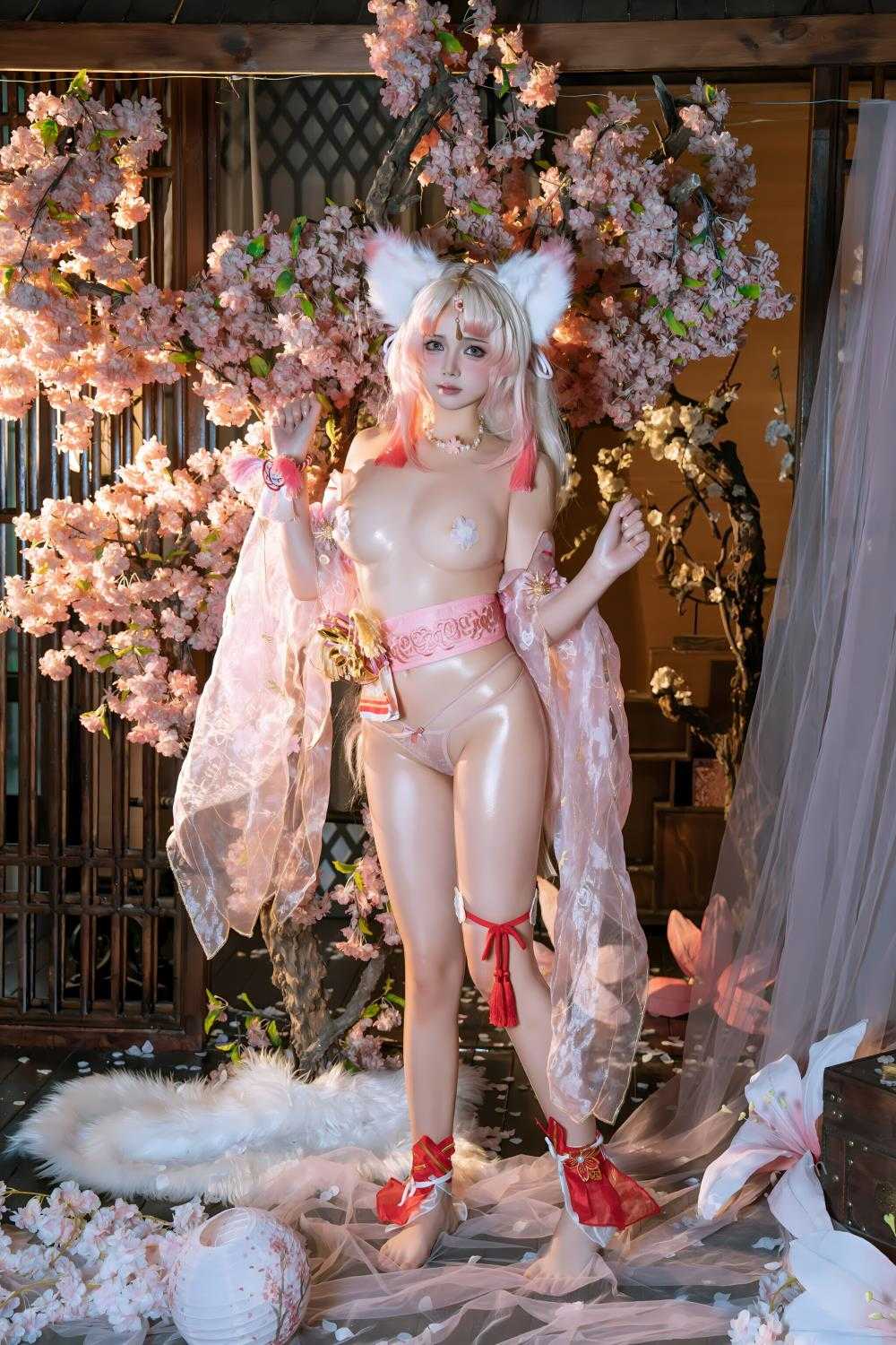 [七月喵子]-胡桃[50P/568M]（）1