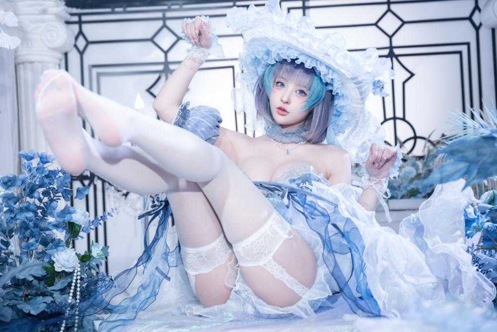 清水由乃 - 碧蓝航线 柴郡废稿礼服 [42P/624M] 2